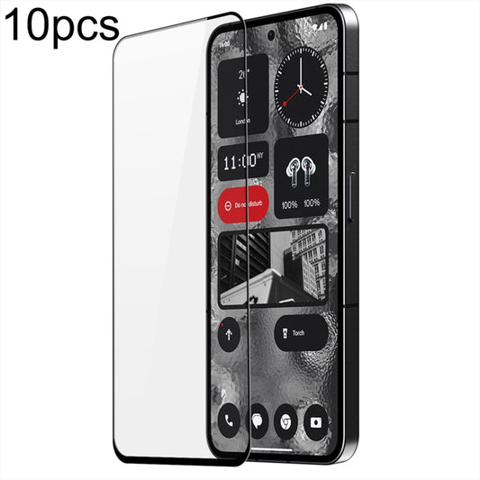 For Nothing Phone 2 10pcs DUX DUCIS 0.33mm 9H Medium Alumina Tempered Glass Film - Nothing Cases by DUX DUCIS | Online Shopping UK | buy2fix