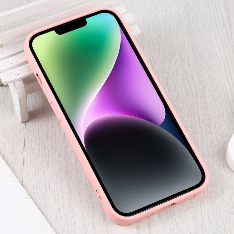 For iPhone 15 Liquid Silicone Magsafe Phone Case(Pink) - iPhone 15 Cases by buy2fix | Online Shopping UK | buy2fix