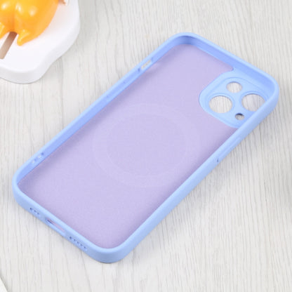 For iPhone 15 Liquid Silicone Magsafe Phone Case(Light Purple) - iPhone 15 Cases by buy2fix | Online Shopping UK | buy2fix