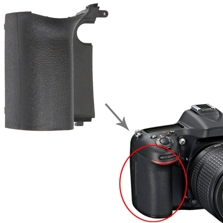 For Nikon D7100 Camera Grip Protective Leather Cover by buy2fix