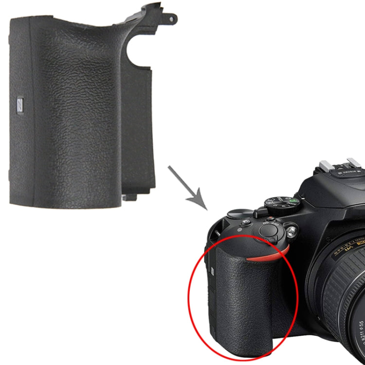 For Nikon D7200 Camera Grip Protective Leather Cover by buy2fix