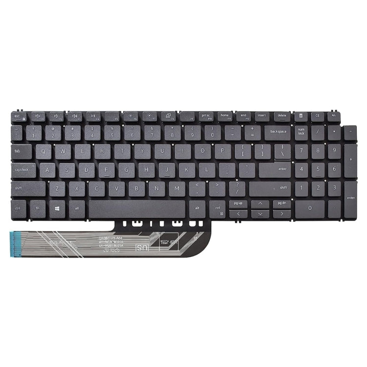US Version Laptop Keyboard For Dell Inspiron 15?7590 7591 7791(Black) by buy2fix