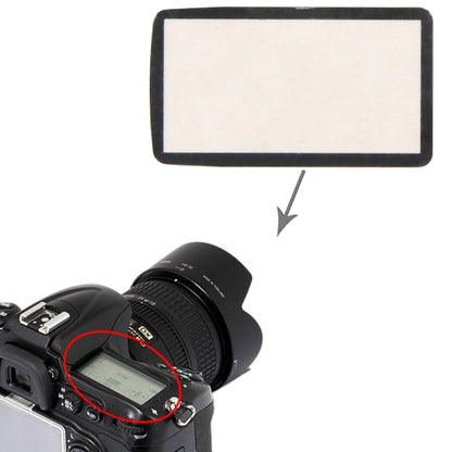 For Nikon D300 Top Cover Shoulder LCD Outer Lens by buy2fix