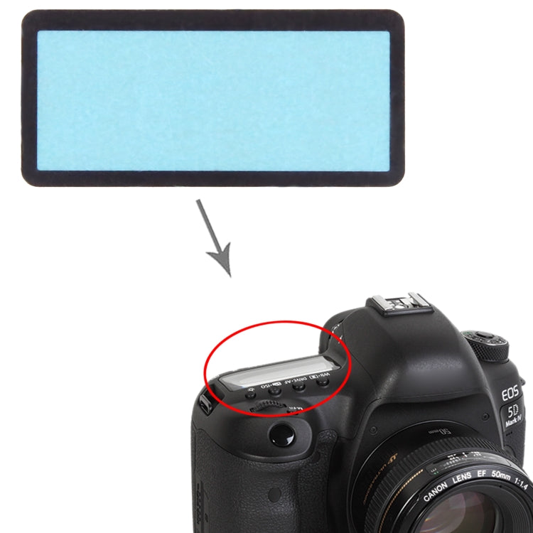 For Canon EOS 5D Mark II Top Cover Shoulder LCD Outer Lens by buy2fix