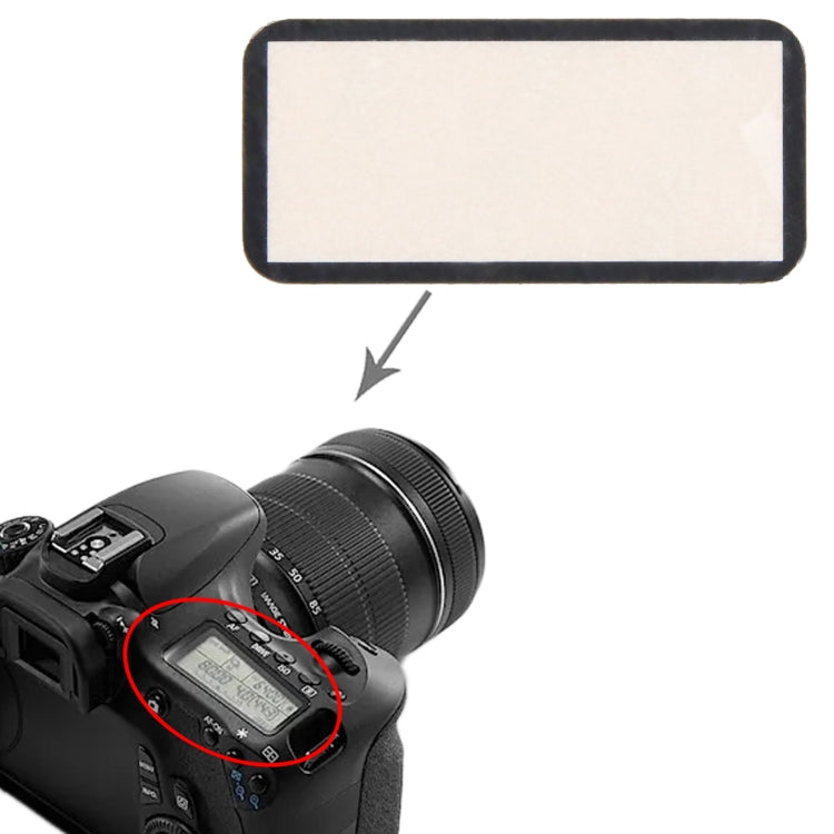 For Canon EOS 60D Top Cover Shoulder LCD Outer Lens by buy2fix