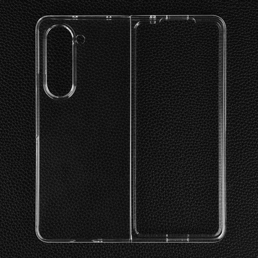 For Samsung Galaxy Z Fold5 Transparent PC Shockproof Phone Case - Galaxy Phone Cases by buy2fix | Online Shopping UK | buy2fix