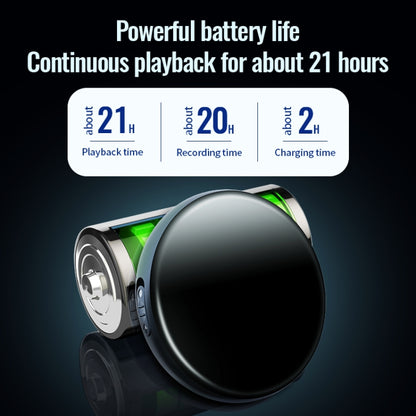 JNN M29 Portable Noise Reduction Smart Voice Control Magnetic Recorder, Memory:8GB by JNN