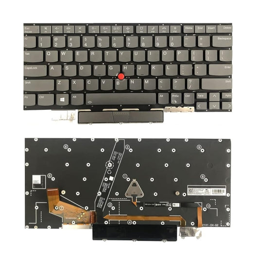 For Lenovo ThinkPad X1 Yoga 2021 Backlight Laptop Keyboard - Lenovo Spare Parts by buy2fix | Online Shopping UK | buy2fix