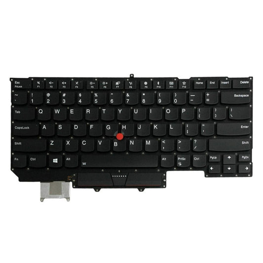For Lenovo ThinkPad X1C 2017 US Version Laptop Keyboard - Lenovo Spare Parts by buy2fix | Online Shopping UK | buy2fix