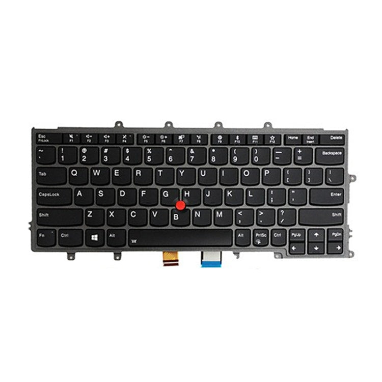 For Lenovo X270 US Version Backlight Laptop Keyboard with Pointing - Lenovo Spare Parts by buy2fix | Online Shopping UK | buy2fix
