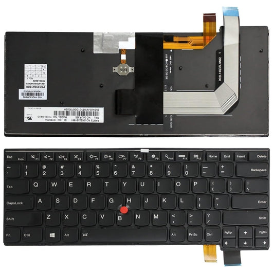 For Lenovo ThinkPad T460P US Version Laptop Keyboard - Lenovo Spare Parts by buy2fix | Online Shopping UK | buy2fix