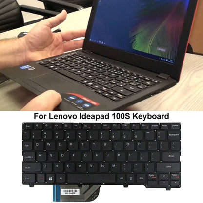 For Lenovo IdeaPad 100S US Version Laptop Keyboard - Lenovo Spare Parts by buy2fix | Online Shopping UK | buy2fix