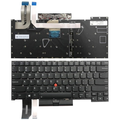 For Lenovo ThinkPad  T490S T14S 20T0 20T1 US Version Laptop Keyboard - Lenovo Spare Parts by buy2fix | Online Shopping UK | buy2fix