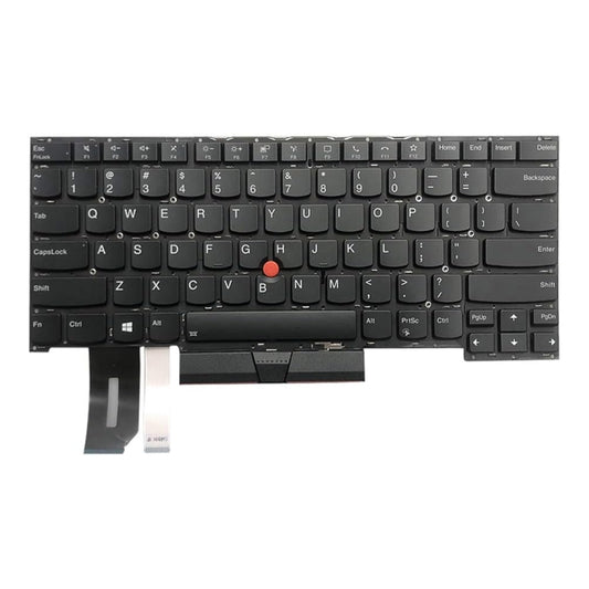 For Lenovo ThinkPad  T490S T14S 20T0 20T1 US Version Laptop Keyboard - Lenovo Spare Parts by buy2fix | Online Shopping UK | buy2fix