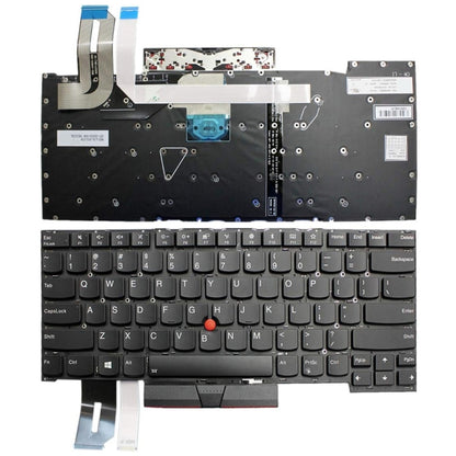 For Lenovo Thinkpad T490S T495S E490S US Version Laptop Keyboard - Lenovo Spare Parts by buy2fix | Online Shopping UK | buy2fix