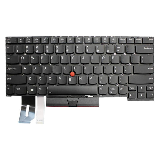 For Lenovo Thinkpad T490S T495S E490S US Version Laptop Keyboard - Lenovo Spare Parts by buy2fix | Online Shopping UK | buy2fix