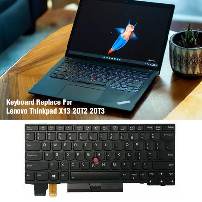 For Lenovo ThinkPad X13 20T2 20T3 20UF US Version Backlight Laptop Keyboard - Lenovo Spare Parts by buy2fix | Online Shopping UK | buy2fix