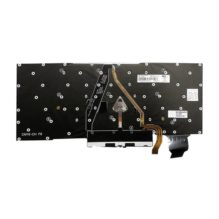 For Lenovo X1C 2019 US Version Backlight Laptop Keyboard - Lenovo Spare Parts by buy2fix | Online Shopping UK | buy2fix