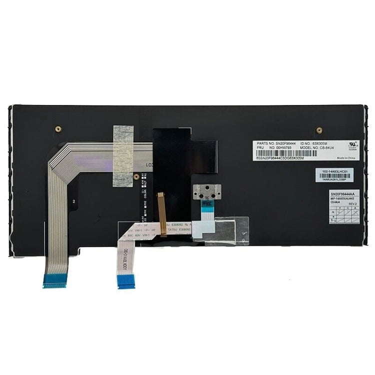 For Lenovo Thinkpad S3 Yoga 14 US Version Backlight Laptop Keyboard - Lenovo Spare Parts by buy2fix | Online Shopping UK | buy2fix