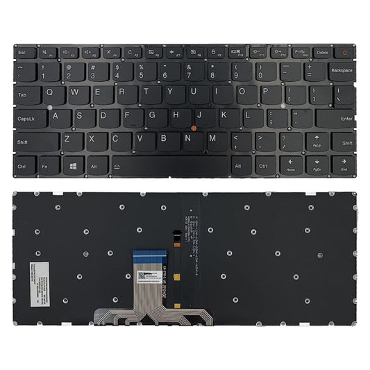 For Lenovo IdeaPad 710S-13IKB 710S-13ISK US Version Backlight Laptop Keyboard - Lenovo Spare Parts by buy2fix | Online Shopping UK | buy2fix