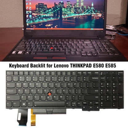 For Lenovo Thinkpad E580 E585 L580 E590 US Version Backlight Laptop Keyboard by buy2fix