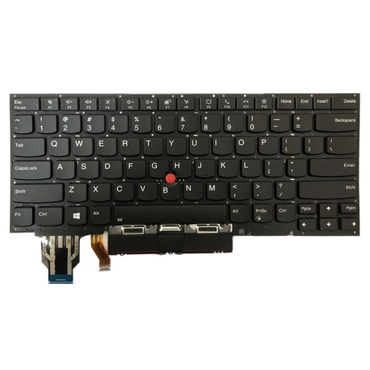 For Lenovo ThinkPad 2019 2020 X1 Carbon US Version Backlight Laptop Keyboard - Lenovo Spare Parts by buy2fix | Online Shopping UK | buy2fix