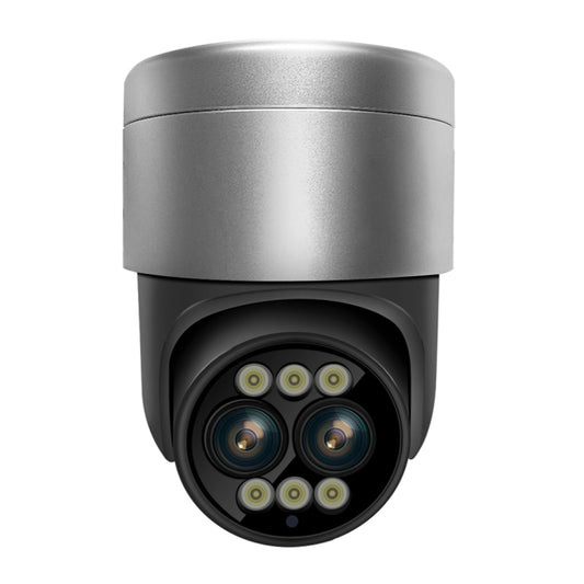 ESCAM G03 2x4MP Dual Lens Zoom 8X Dual Light Source WiFi Camera Support Two-way Voice & Motion Detection(AU Plug) - Wireless Camera by ESCAM | Online Shopping UK | buy2fix