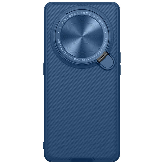 For OPPO Find X6 Pro NILLKIN Black Mirror Prop CD Texture Mirror Phone Case(Blue) - OPPO Cases by NILLKIN | Online Shopping UK | buy2fix