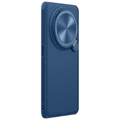 For OPPO Find X6 Pro NILLKIN Black Mirror Prop CD Texture Mirror Phone Case(Blue) - OPPO Cases by NILLKIN | Online Shopping UK | buy2fix