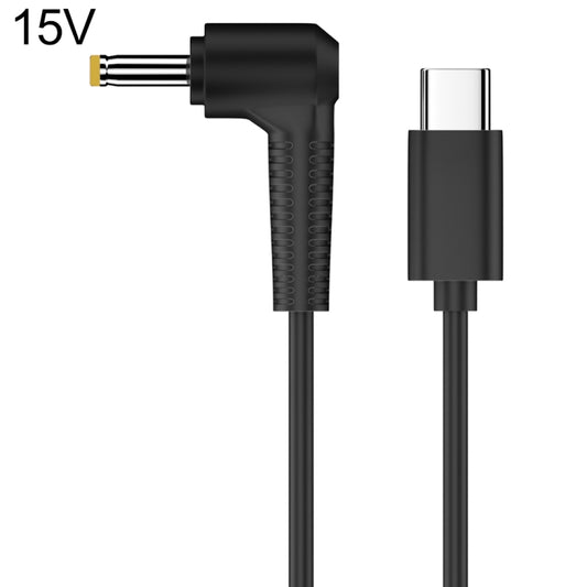 15V 4.8 x 1.7mm DC Power to Type-C Adapter Cable by buy2fix