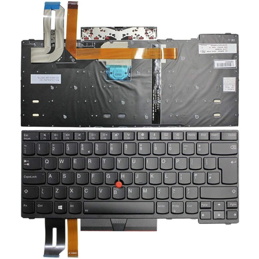 For Lenovo Thinkpad  T480s E480 L480 UK Version Backlight Laptop Keyboard - Lenovo Spare Parts by buy2fix | Online Shopping UK | buy2fix