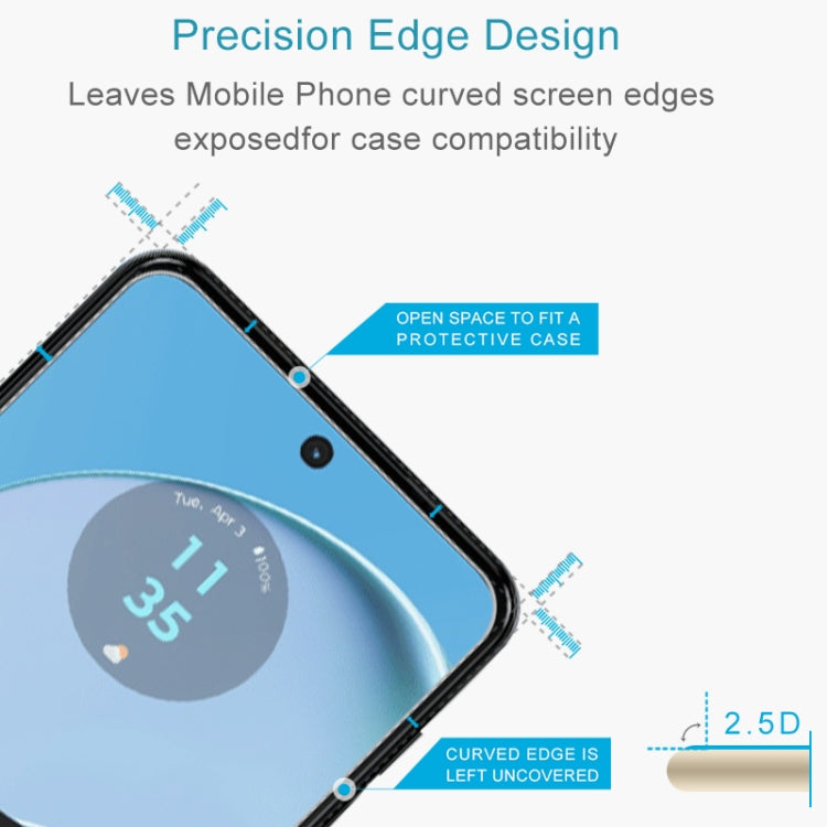 For Motorola Moto G54 10pcs 0.26mm 9H 2.5D Tempered Glass Film by buy2fix