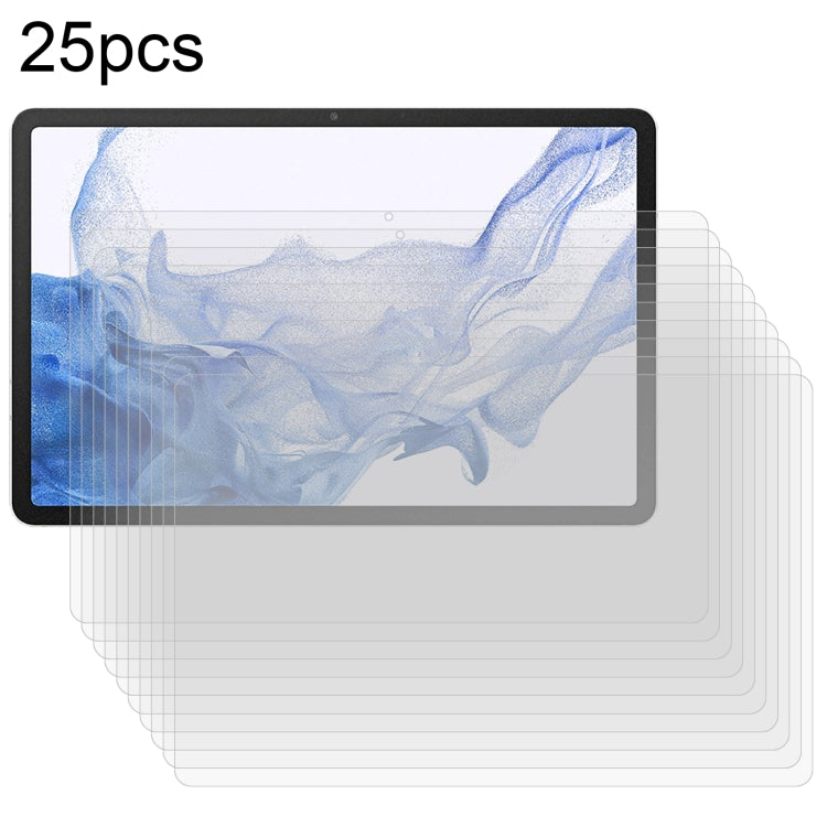 For Samsung Galaxy Tab S8 25pcs Full Screen HD PET Screen Protector - For Samsung Tab by buy2fix | Online Shopping UK | buy2fix