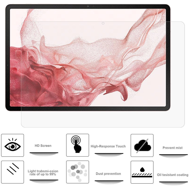 For Samsung Galaxy Tab S8+ 25pcs Full Screen HD PET Screen Protector - For Samsung Tab by buy2fix | Online Shopping UK | buy2fix