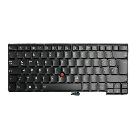 For Lenovo ThinkPad T440 T440P T440S German Version White Back Backlight Laptop Keyboard - Lenovo Spare Parts by buy2fix | Online Shopping UK | buy2fix