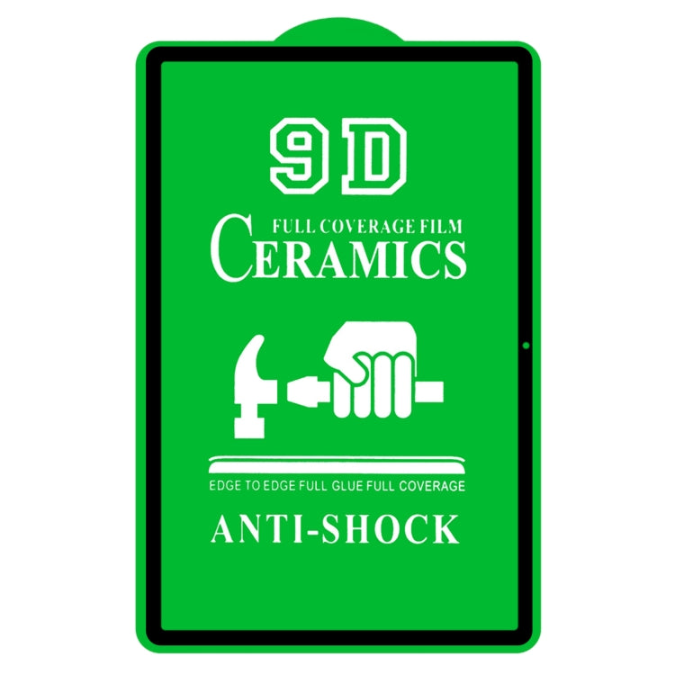For Samsung Galaxy Tab S8+ 25pcs 9D Full Screen Full Glue Ceramic Film - For Samsung Tab by buy2fix | Online Shopping UK | buy2fix