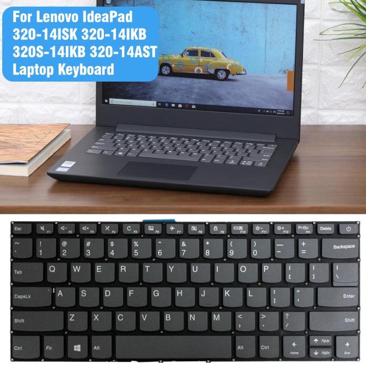 For Lenovo IdeaPad 320-14ISK 320-14IKB Laptop Keyboard - Lenovo Spare Parts by buy2fix | Online Shopping UK | buy2fix