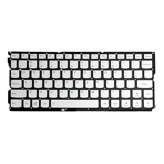 For Lenovo Yoga 900S-12ISK US Version Laptop Keyboard(Silver) - Lenovo Spare Parts by buy2fix | Online Shopping UK | buy2fix