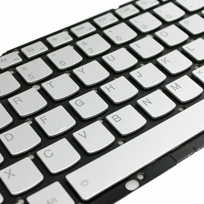 For Lenovo Yoga 900S-12ISK US Version Laptop Keyboard(Silver) - Lenovo Spare Parts by buy2fix | Online Shopping UK | buy2fix