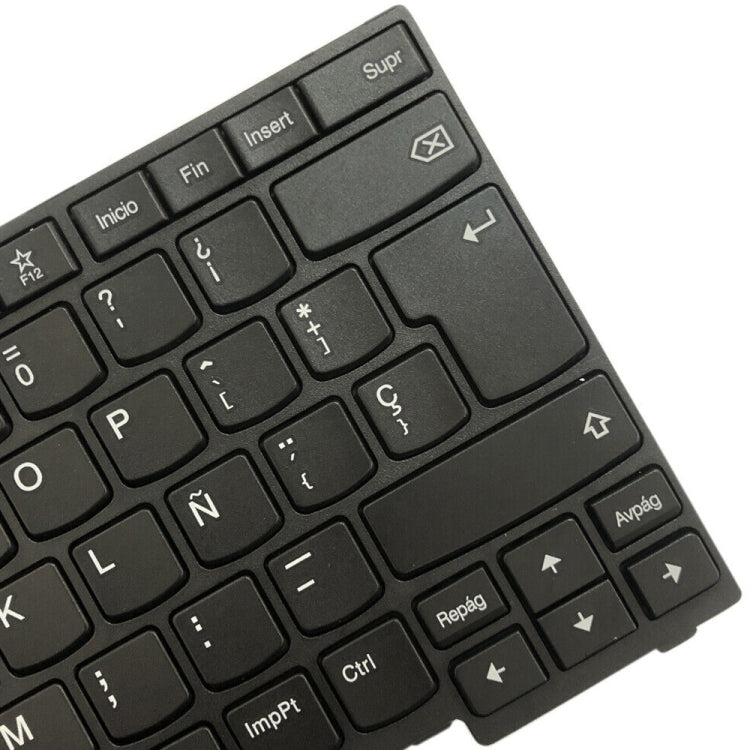 For Lenovo ThinkPad E480 / E495 / L480 Spanish Version Backlight Laptop Keyboard - Lenovo Spare Parts by buy2fix | Online Shopping UK | buy2fix
