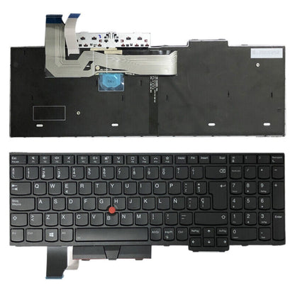 For Lenovo ThinkPad E580 / L580 / E585 Spanish Version Backlight Laptop Keyboard - Lenovo Spare Parts by buy2fix | Online Shopping UK | buy2fix