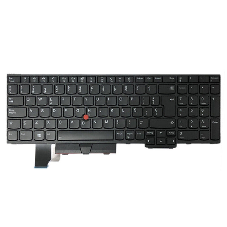 For Lenovo ThinkPad E580 / L580 / E585 Spanish Version Backlight Laptop Keyboard - Lenovo Spare Parts by buy2fix | Online Shopping UK | buy2fix
