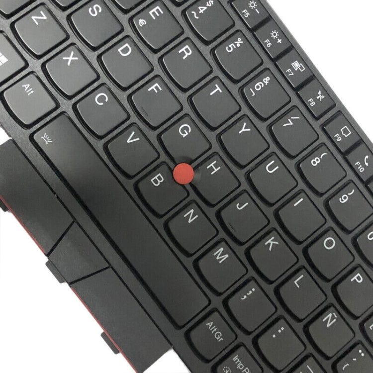 For Lenovo ThinkPad E580 / L580 / E585 Spanish Version Backlight Laptop Keyboard - Lenovo Spare Parts by buy2fix | Online Shopping UK | buy2fix