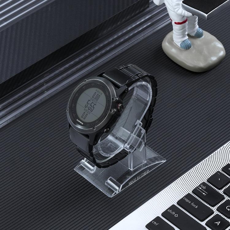 For Garmin Forerunner 965/955/945/935 22mm Quick Release Five Bead Titanium Steel Watch Band(Black) by buy2fix