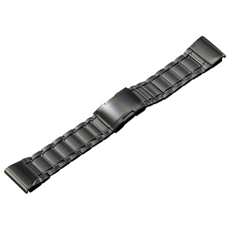 For Garmin Forerunner 965/955/945/935 22mm Quick Release Five Bead Titanium Steel Watch Band(Grey) by buy2fix