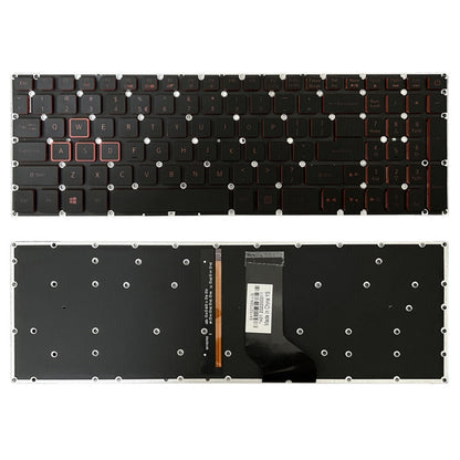 For Acer Aspire VN7-793G US Version Red Backlight Laptop Keyboard - Replacement Keyboards by buy2fix | Online Shopping UK | buy2fix