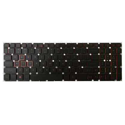 For Acer Aspire VN7-793G US Version Red Backlight Laptop Keyboard - Replacement Keyboards by buy2fix | Online Shopping UK | buy2fix