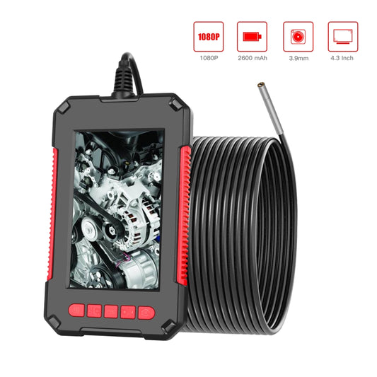 P40 3.9mm Red HD Waterproof Portable Integrated Hand-held Vertical Screen Industry Endoscope, Length:2m(Hardwire) -  by buy2fix | Online Shopping UK | buy2fix
