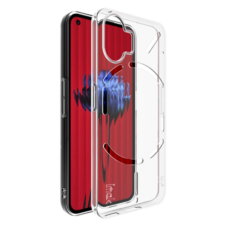 For Nothing Phone 2 imak UX-5 Series Transparent Shockproof TPU Protective Case(Transparent) - Nothing Cases by imak | Online Shopping UK | buy2fix