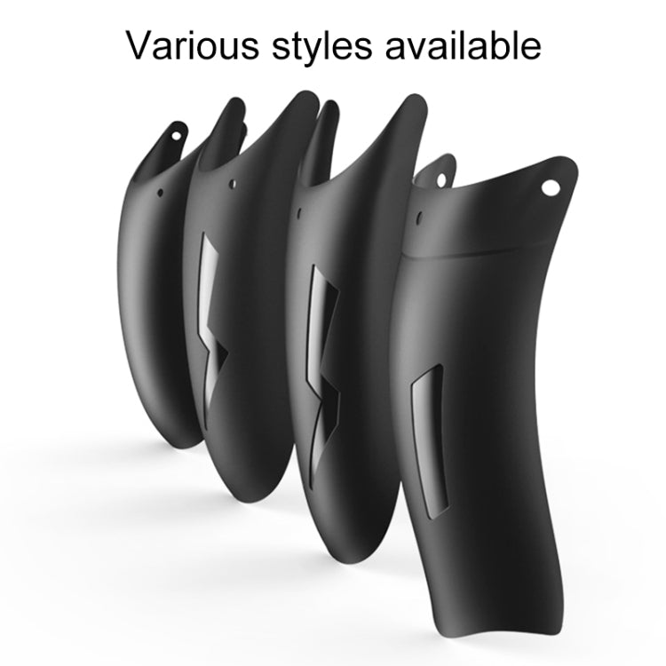 Motorcycle PP Modified Front Wheel Fender Dustproof Splash Flaps Mudguards Fender Guard, Style:01 by buy2fix